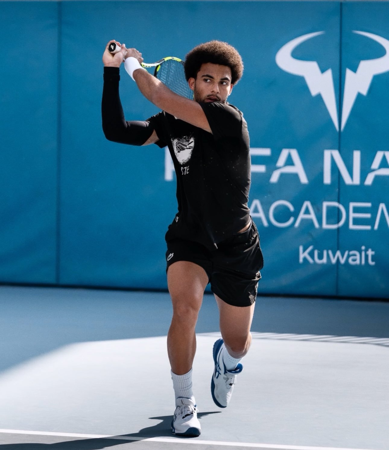 菲斯备战新赛季网坛风云