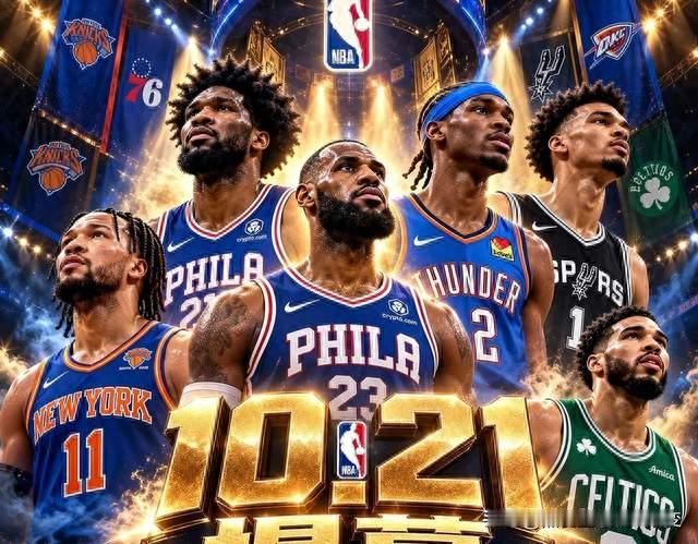 10月21日正式开战！NBA26-27新赛季，这5组对决不容错过