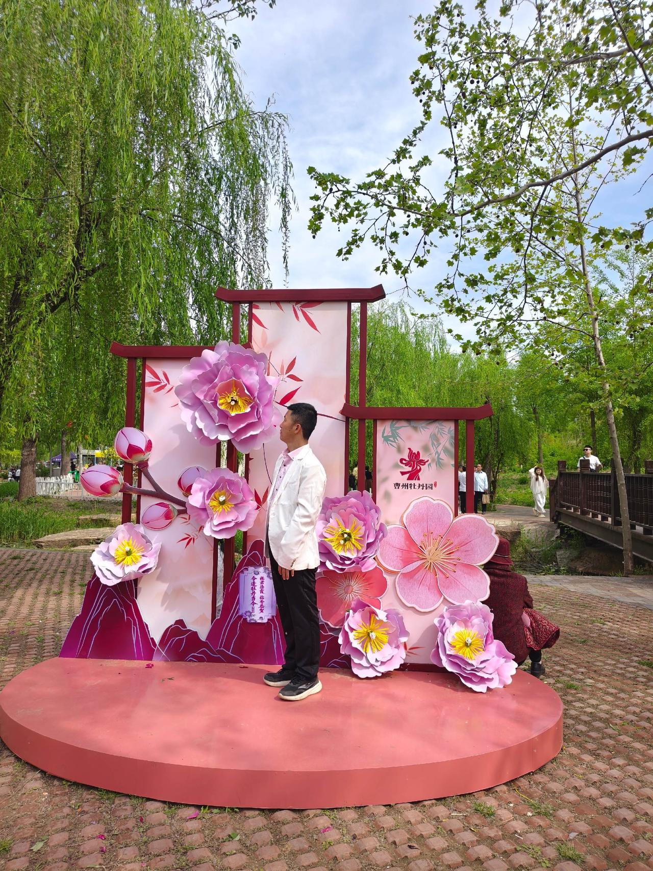 曹州牡丹园游赏