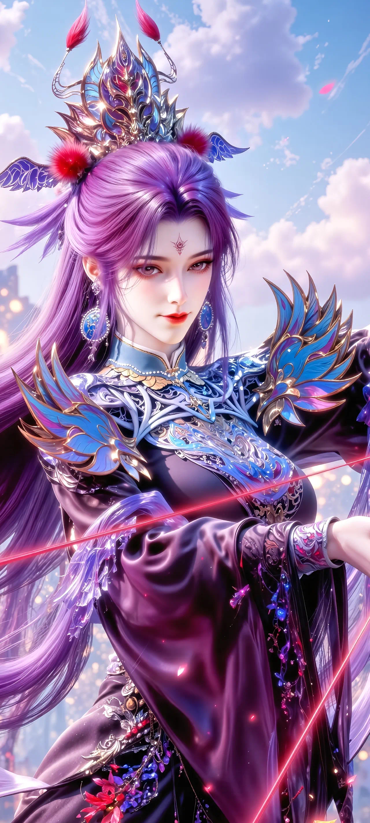 牧神记  司幼幽【精美壁纸】作为曾经的天魔教圣女，颜值绝对顶得住！ ​​​