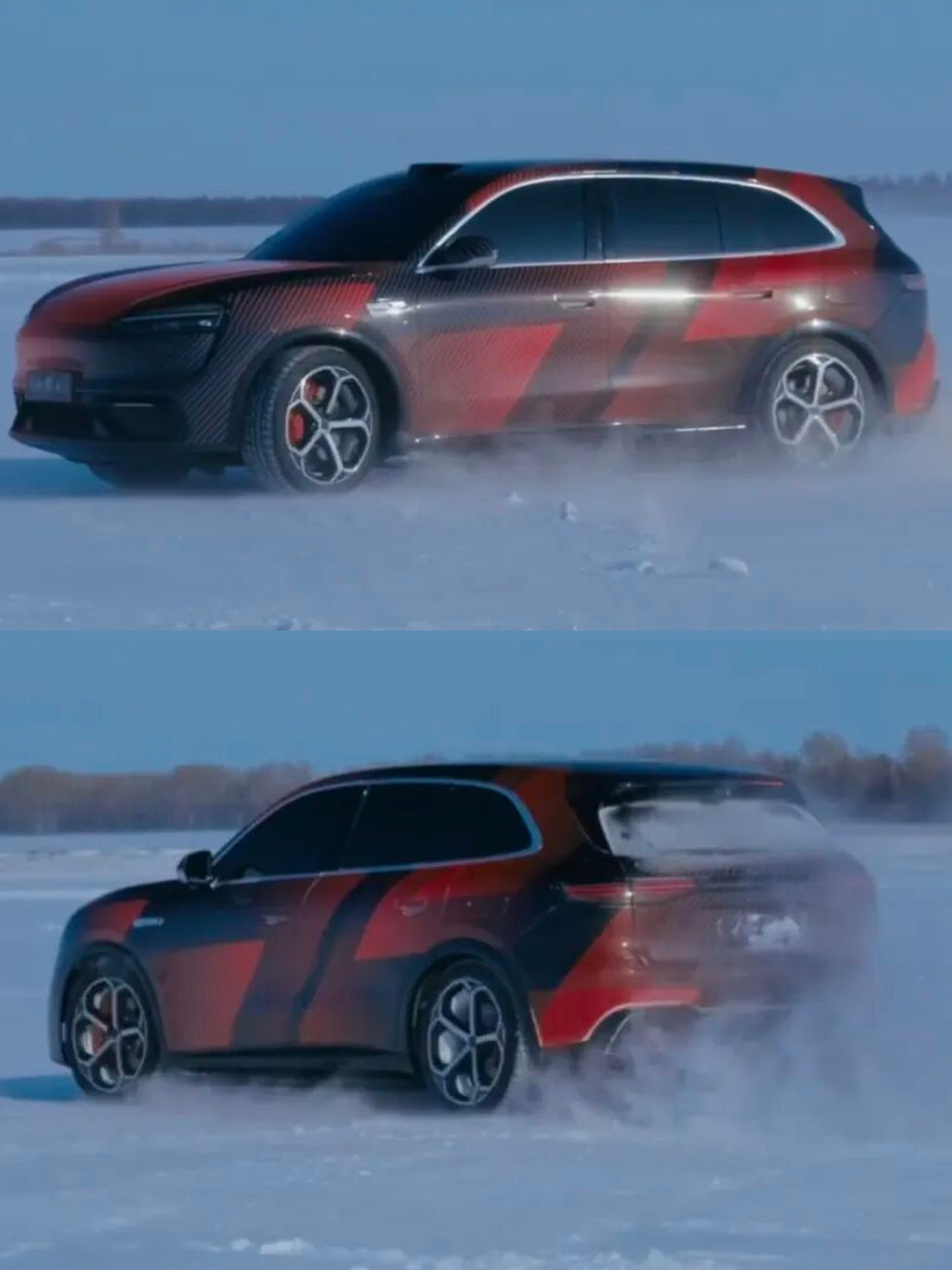 问界M6的谍照，我怎么觉得这套设计放在稍小点的车上更好看呢 