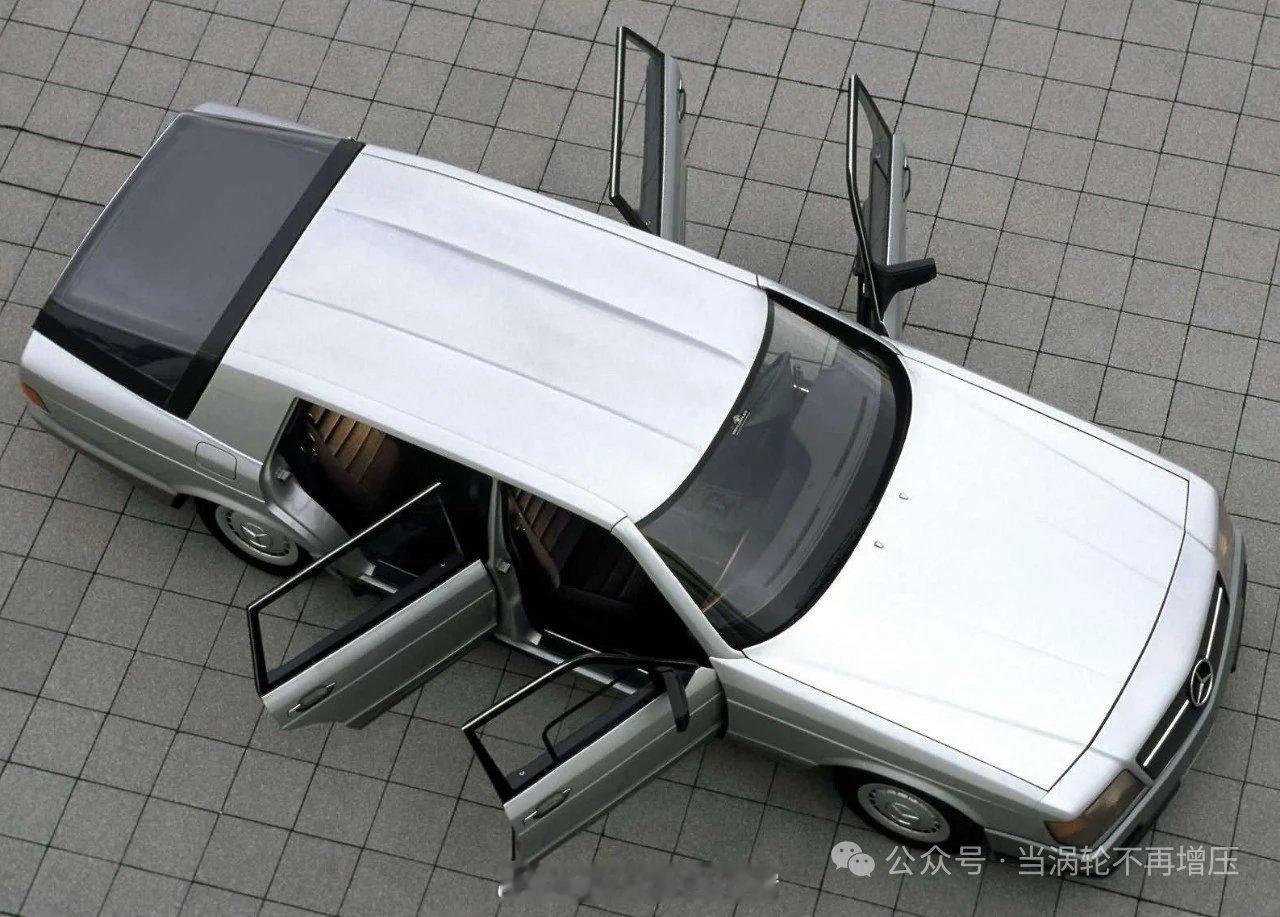 经典老车 这台1981年的奔驰概念车，看起来完全就是2000年的车啊——奔驰 A