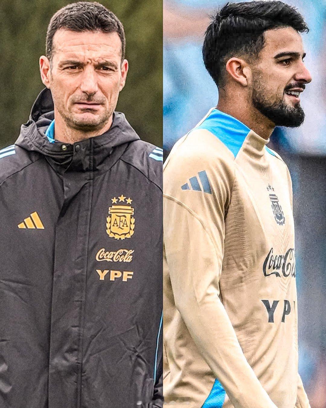 ✅🇦🇷 斯卡洛尼教练组对洛佩斯的首次阿根廷国家队训练非常满满意。满意就给个出