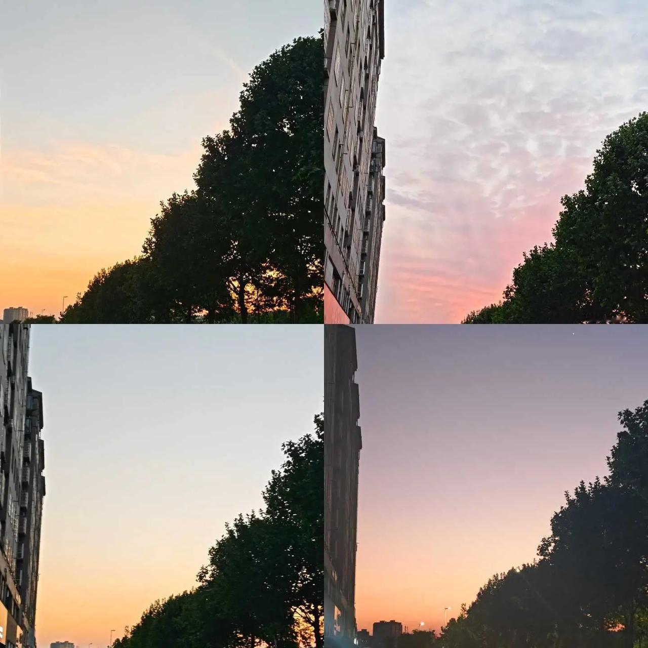 你猜这是几点的天空