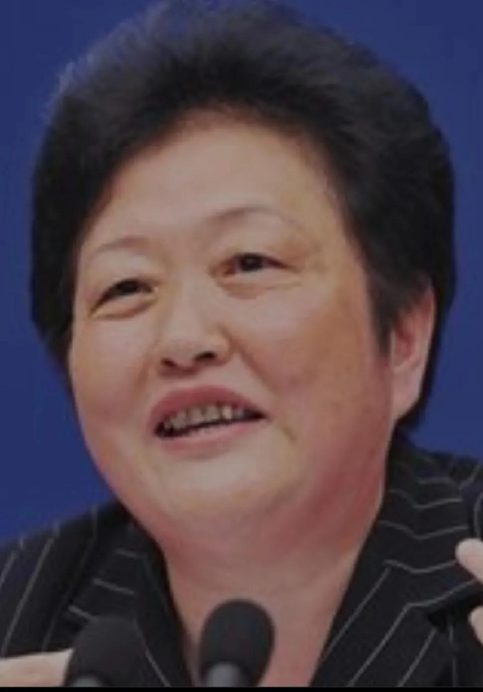 副会长，赵白鸽女士，生了一个女孩，夭折了，而且失去了生育能力，收养了一个男孩，在