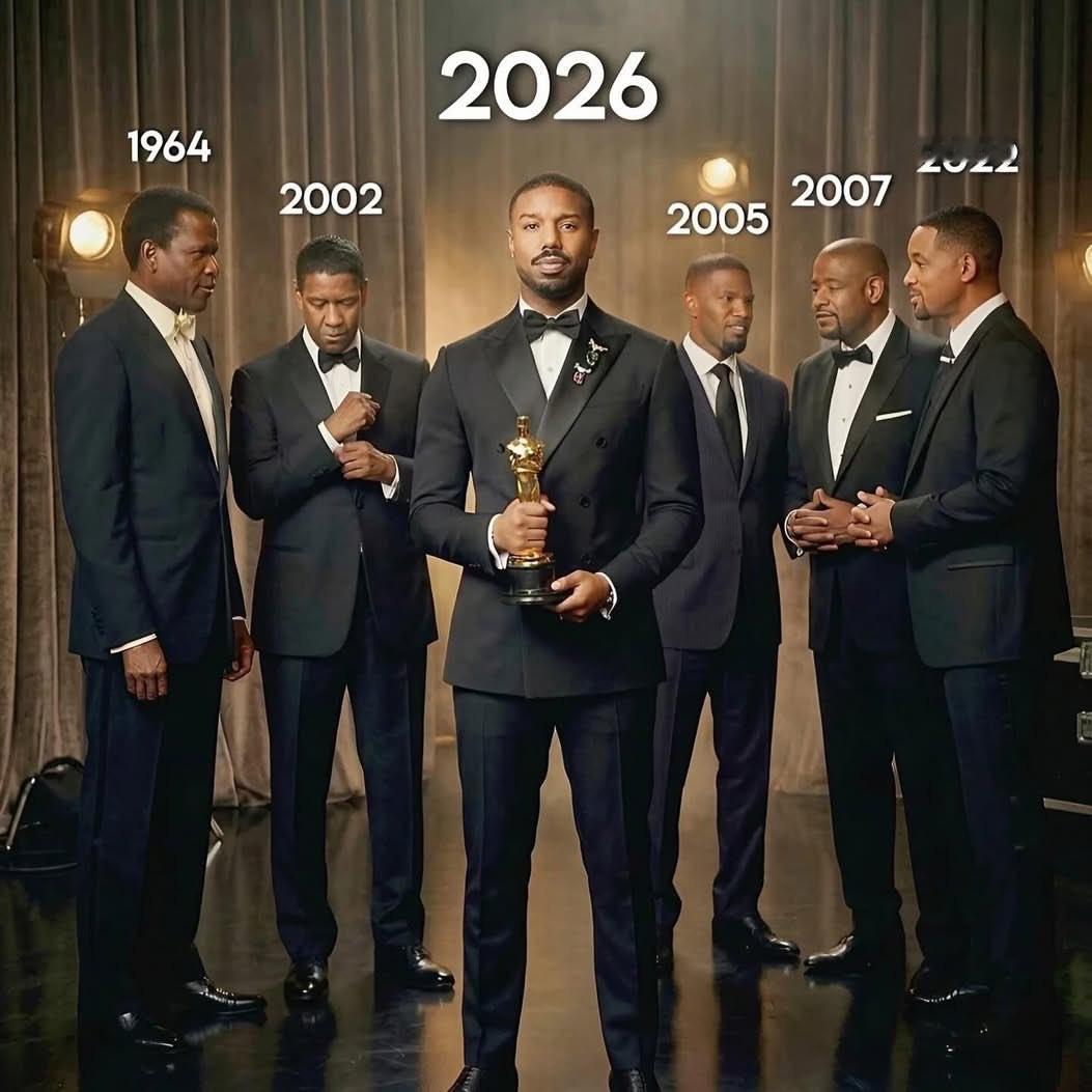 这张照片太有力量了！六位黑人影帝跨越62年站在一起，从1964年的Sidney 