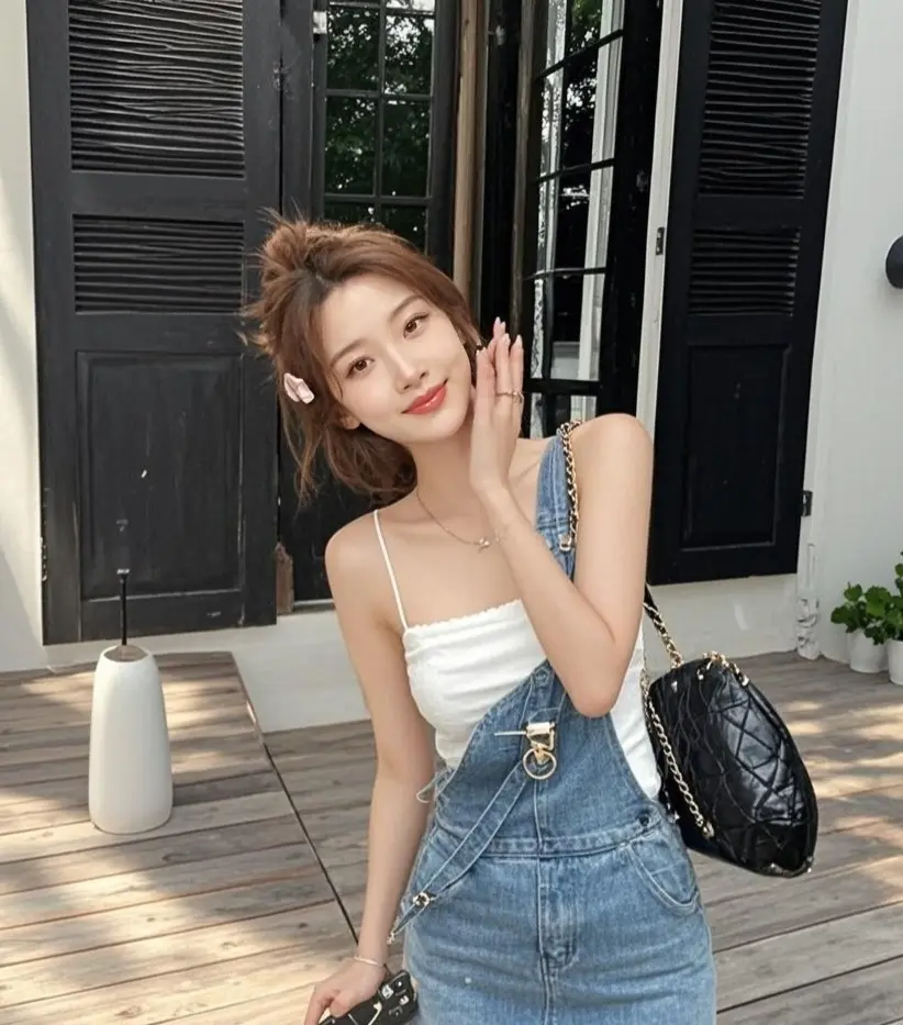 温柔甜美 纯净少女风 穿搭
