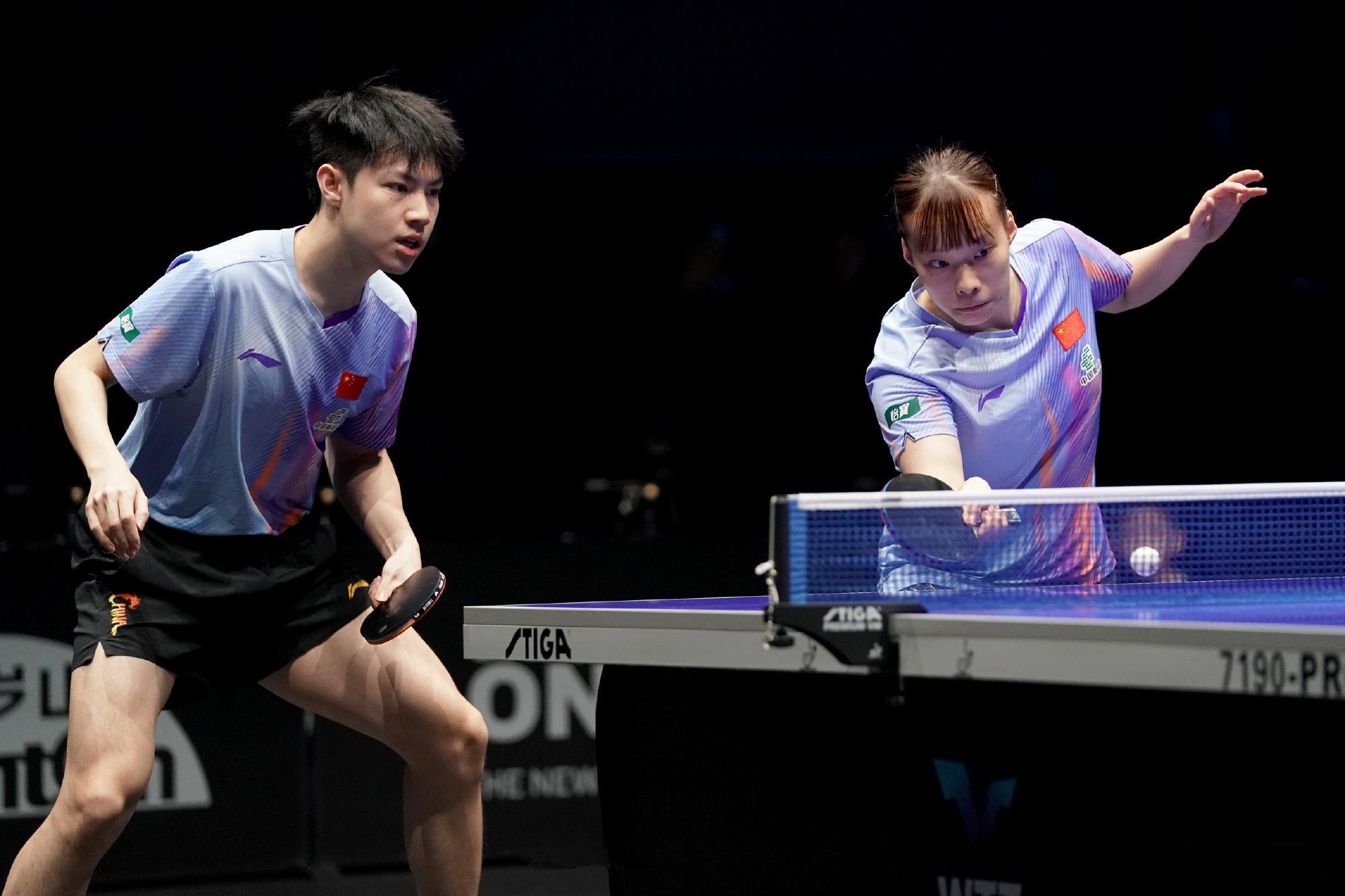 太原站黄友政双线晋级 太原站国乒混双三对出局，黄友政/石洵瑶成唯一独苗，黄友政双