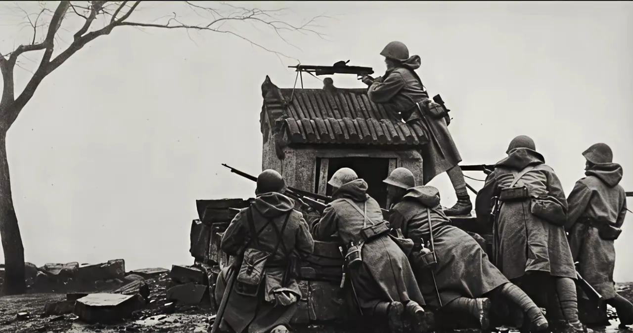 1942年，八路军被鬼子围住，教导员突然提议投降！话音未落，庙门大开，日军冲入—