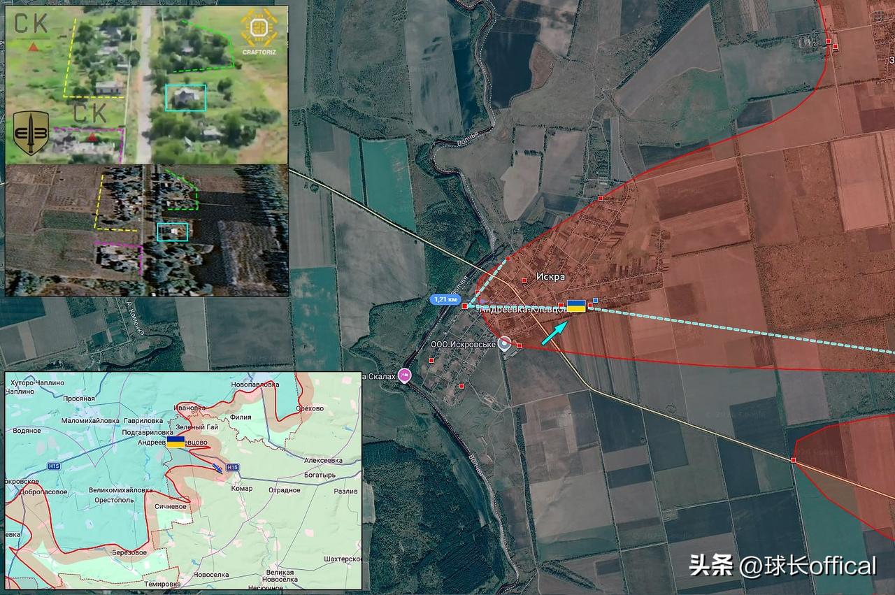 更新南顿方向乌军进展的地理定位
16.07.26 伟大新谢尔卡 - Искра 