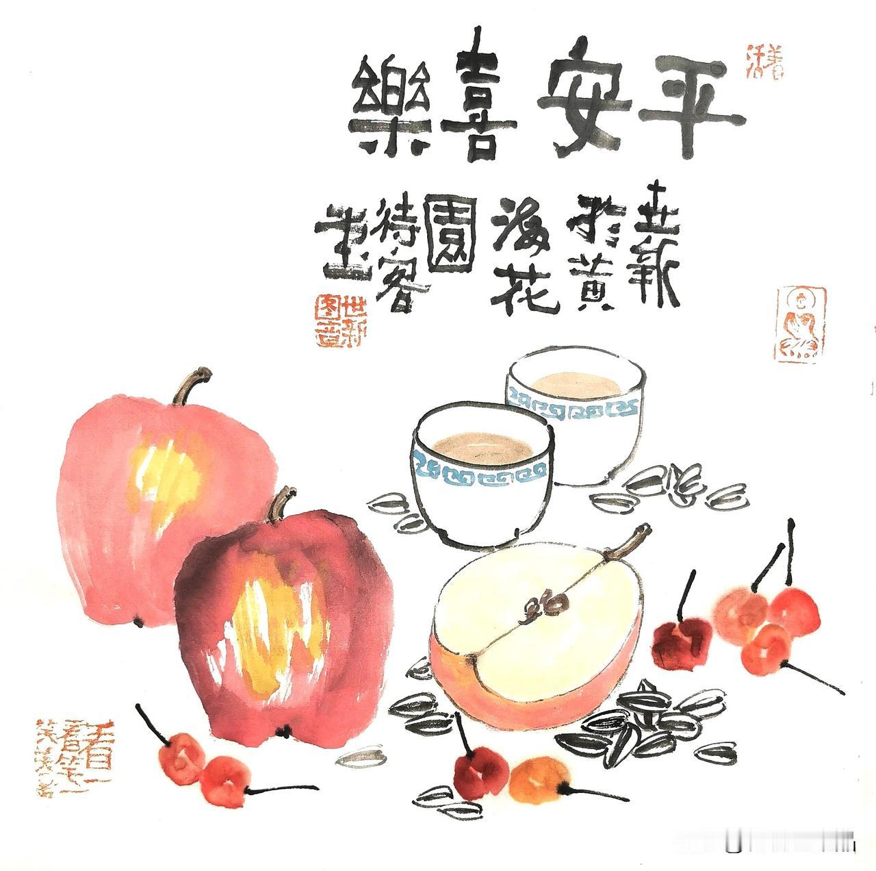 可否秀一下你的国画作品