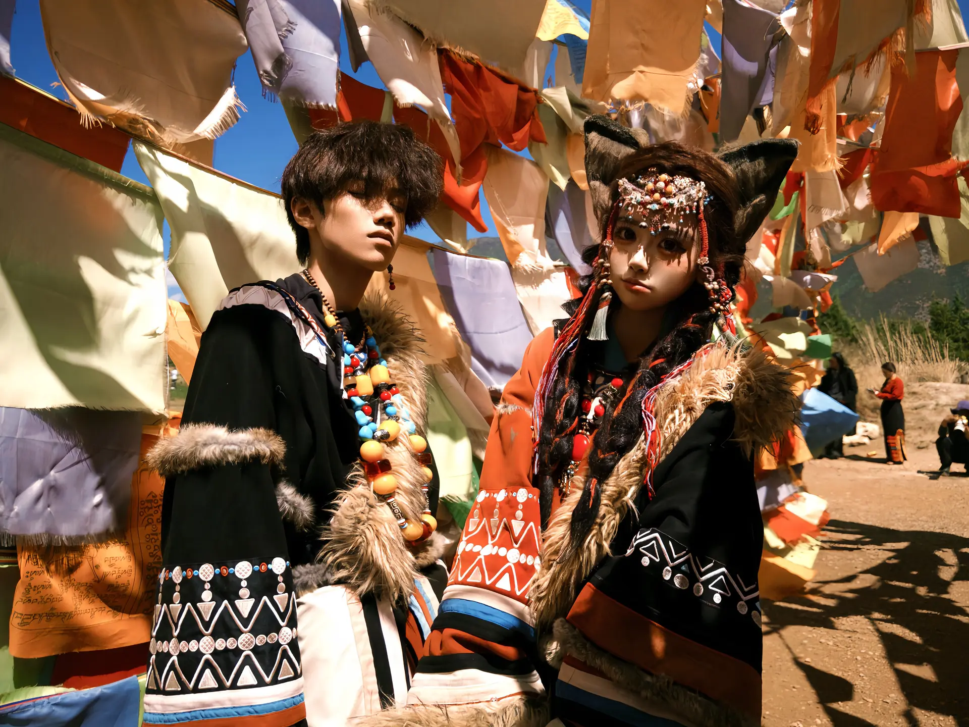 如果那里耀阳春天那你就留在那里 如果那里凄凉残酷那你就回来 回到我身边