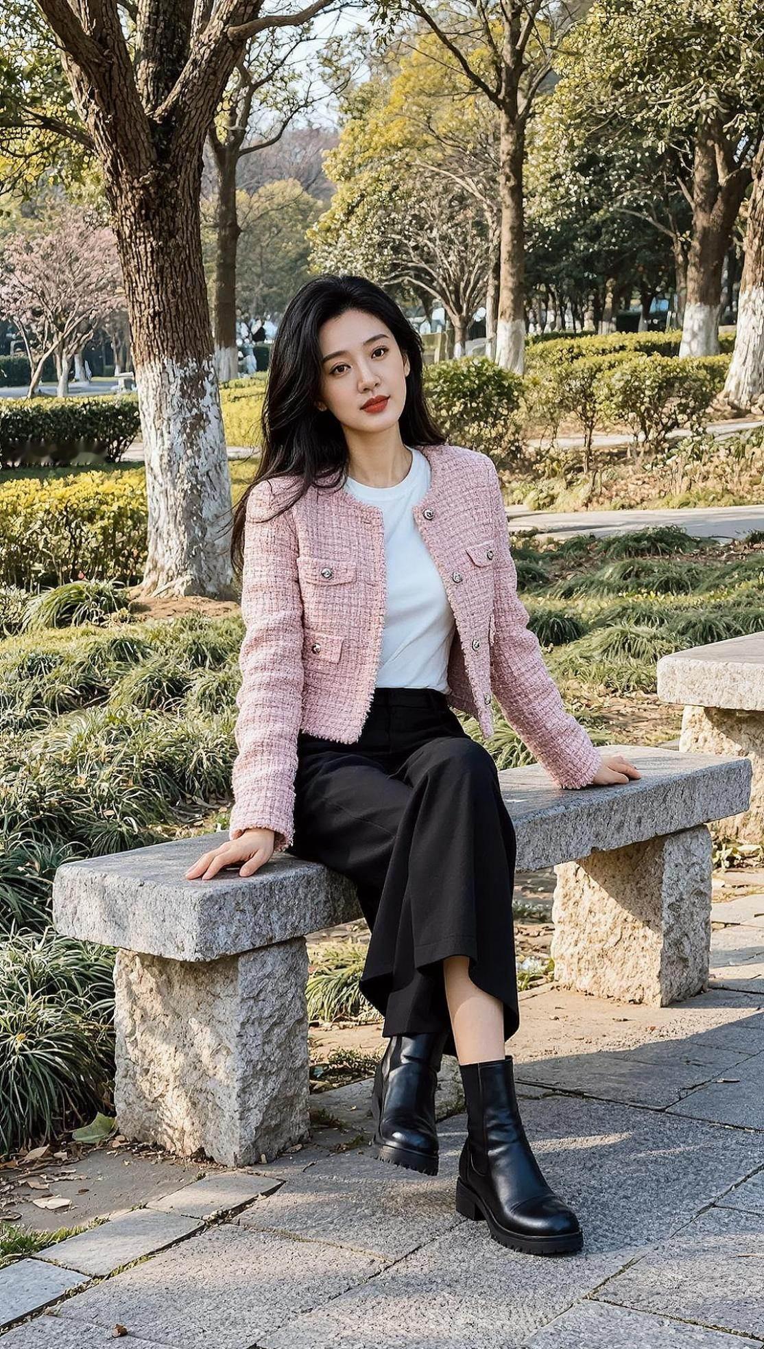 AI简约随拍 抖音ai创作 AI扩图 颜值在线 自然美景