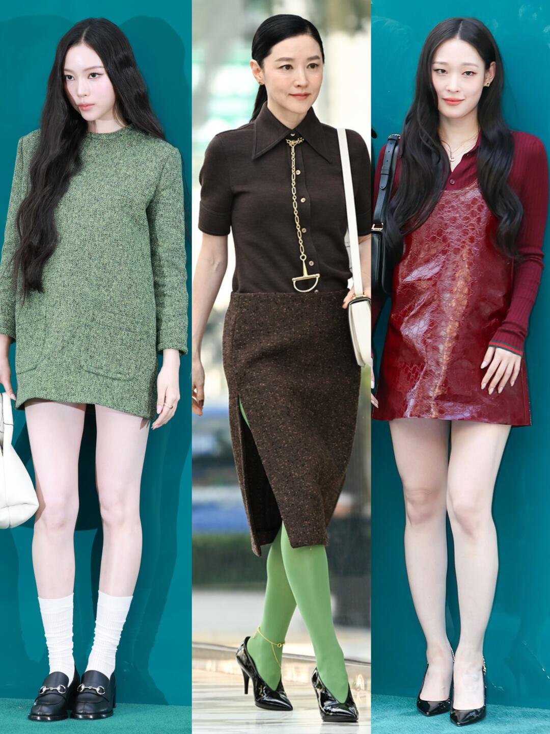 今日Gucci活动上来的明星可不少！
