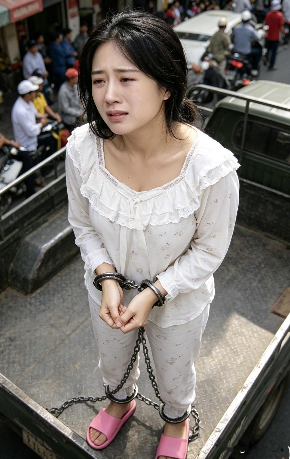 一时冲动，红杏出墙酿恶果。冰冷镣铐锁住，再也无缘平凡安稳幸福。女犯戴脚镣会产生羞
