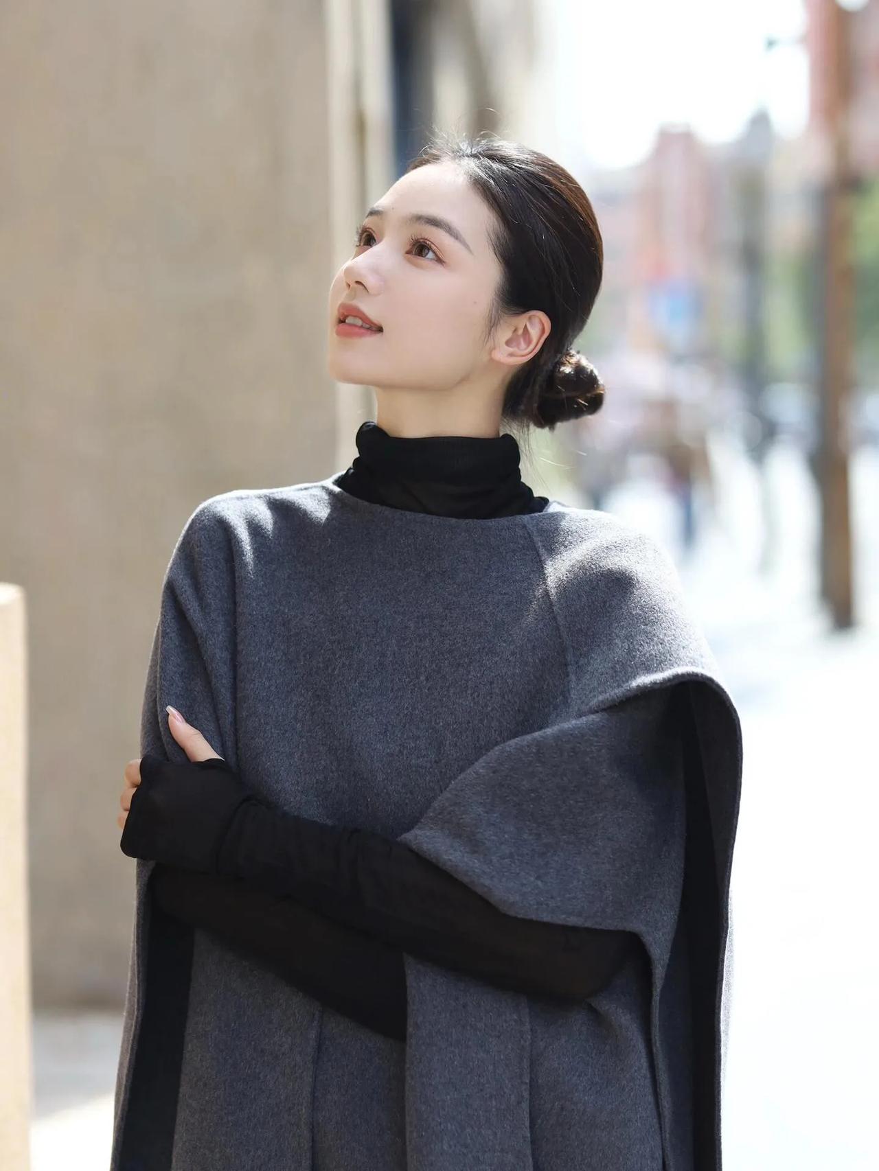 优雅大气#时尚保暖#气质御女范# 气质俏丽穿搭