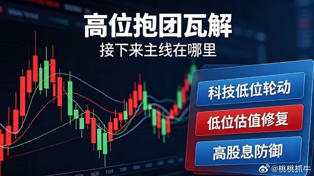 高位抱团集体瓦解！7月中下旬A股三大主线已定，高低切换逻辑讲透        7