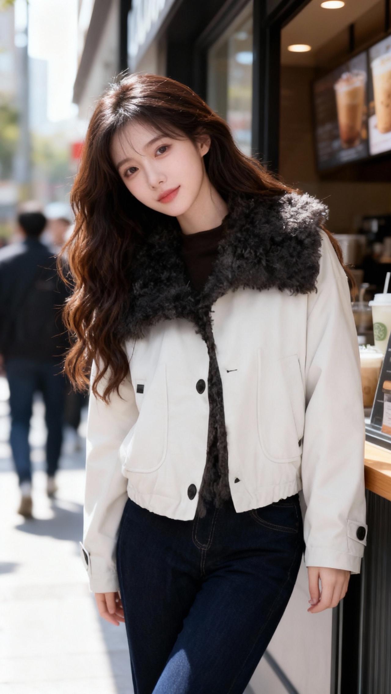 ootd女生穿搭 温柔穿搭 韩系穿搭 冬季穿搭 小个子穿搭