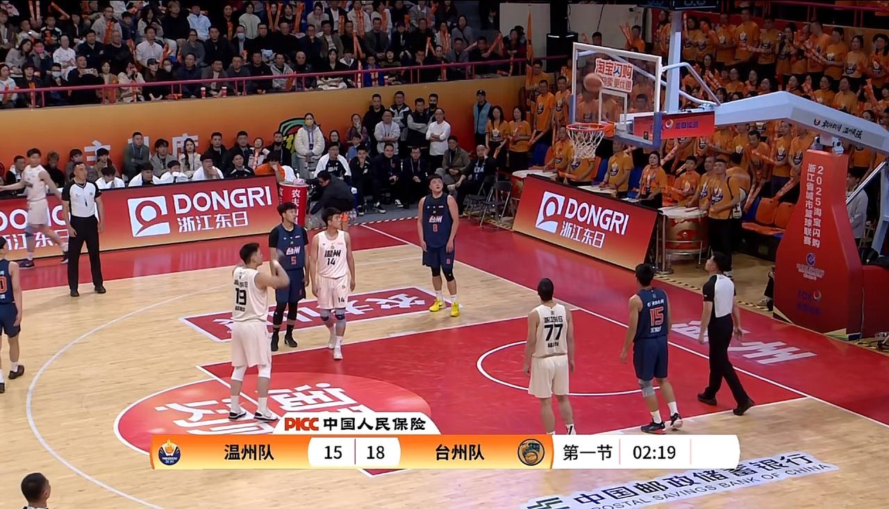 总决赛提前预演？两大主力不在的台州，差点掀翻了温州队！
今天台州队梁飞祥和陈思迪