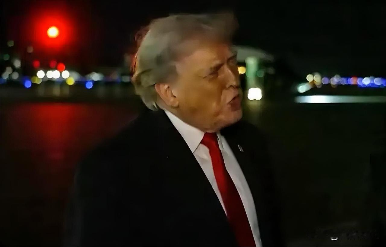 记者:”您为什么对北约盟友在格陵兰举行军事演习感到不满？”

特朗普:“这根本不