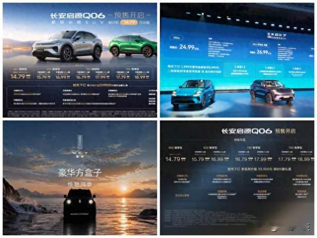 9月4日三车齐发！14.79万、24.99万、神秘方盒子同日击穿价格认知