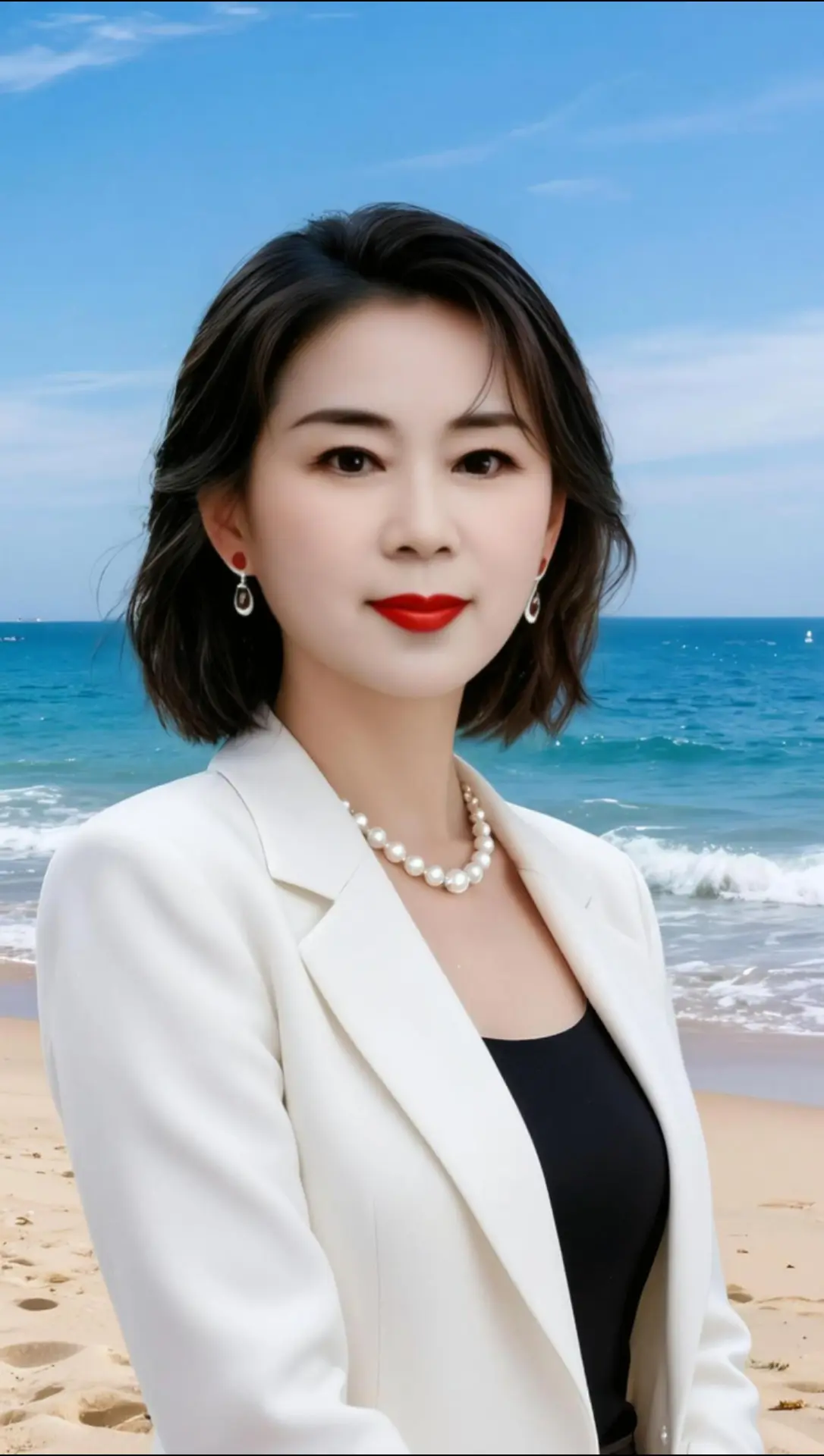 AI海畔职场照 ai创作