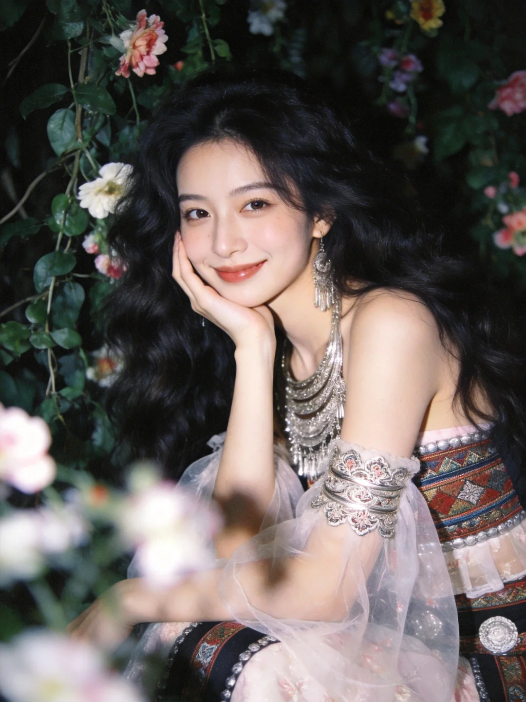 0 成本✨林间民族风写真