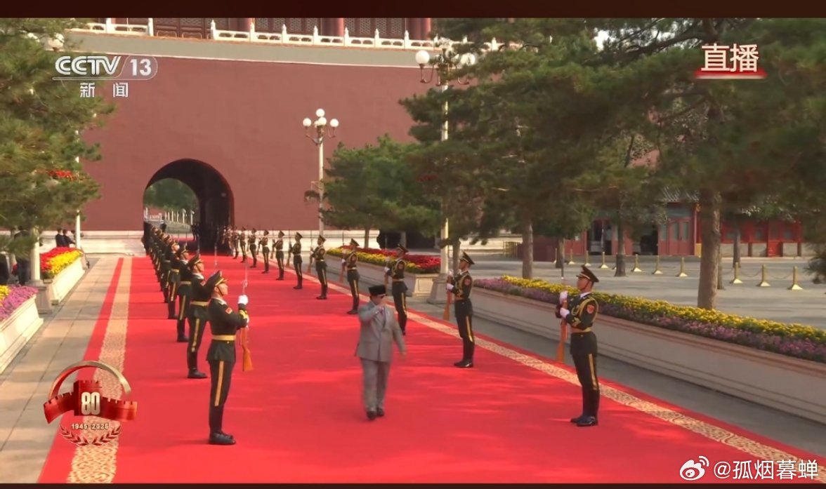 #印尼总统来华#挺不容易的，之前还虚晃一枪，这是三十六计都用上了，太难了[允悲]