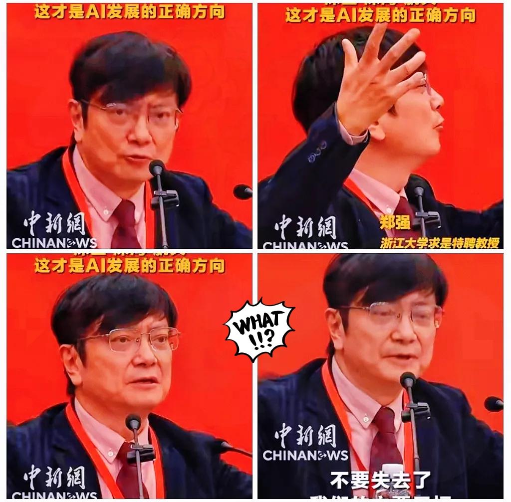 郑强教授这番话，直接扯下了不少科技公司的遮羞布，听得人心里直发酸。“用机器人去抢