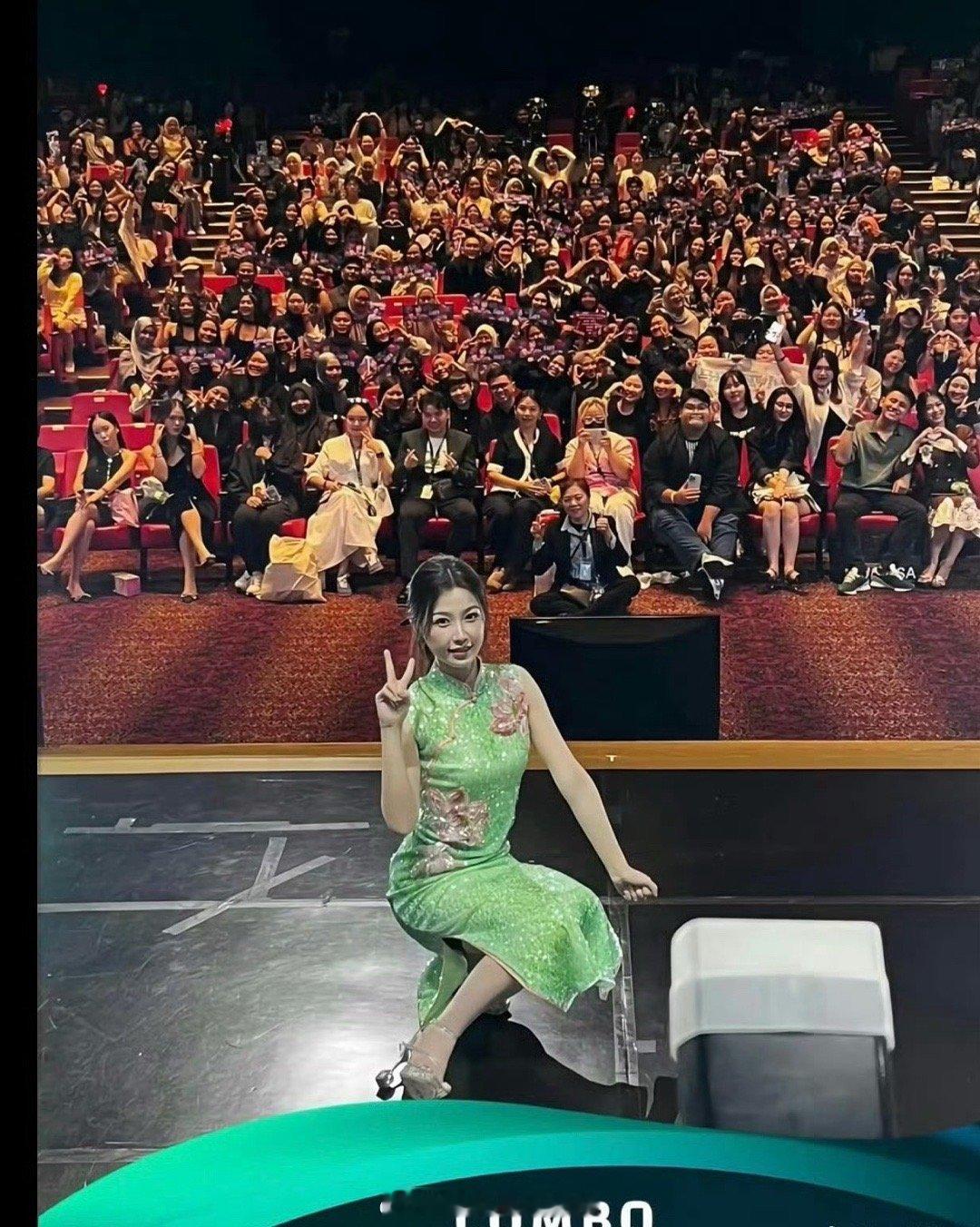 虞书欣在国外的粉丝见面会有这么多粉丝到场吗？