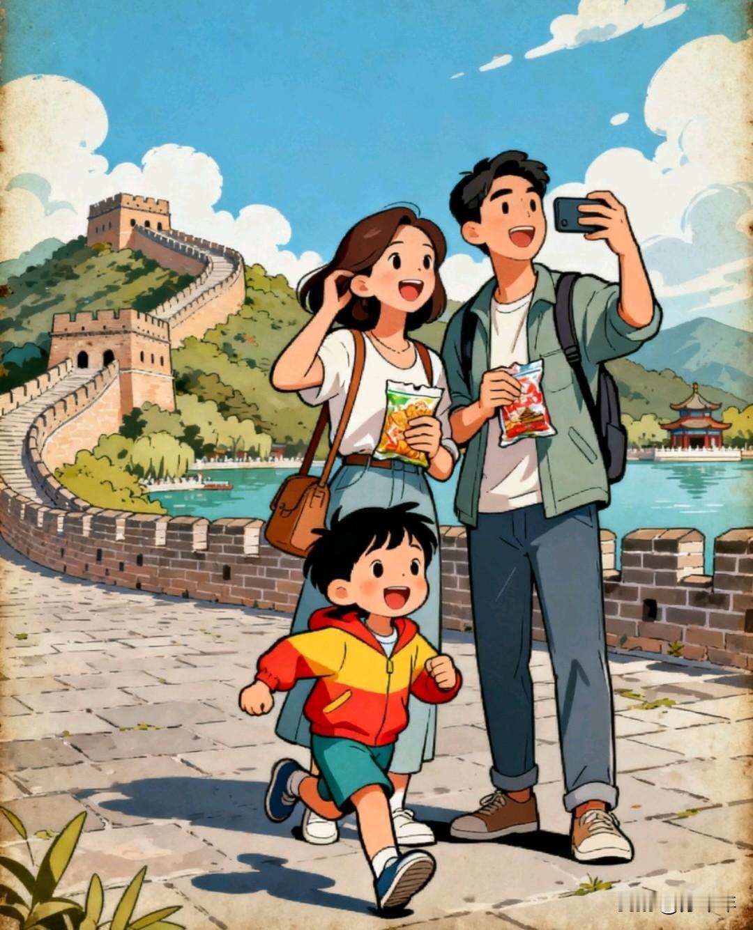 十一小长假又到了，叫老公带小孩去商场逛一下，突然凑过来问：“老婆，今年咱家里存了