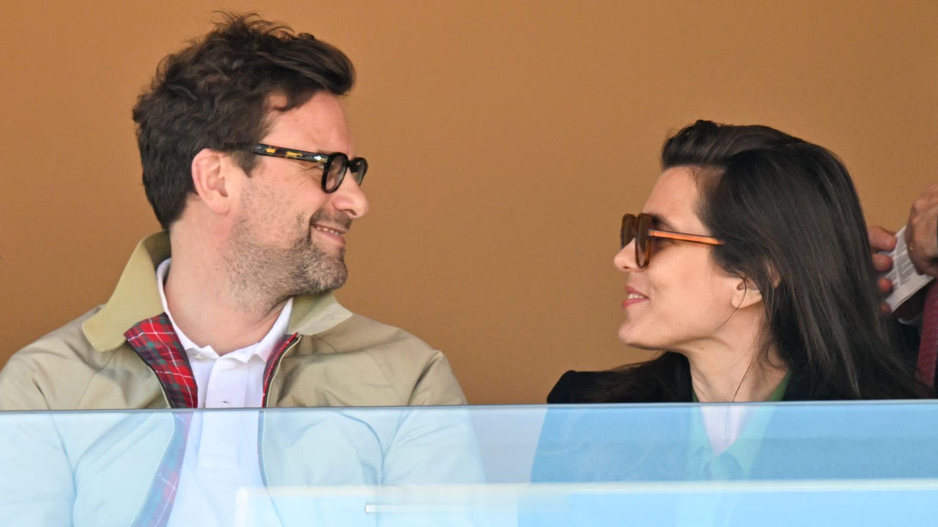 4.9 摩纳哥卡洛琳公主的长女夏洛特和男友尼古拉斯·马蒂厄观看蒙特卡洛大师赛网球