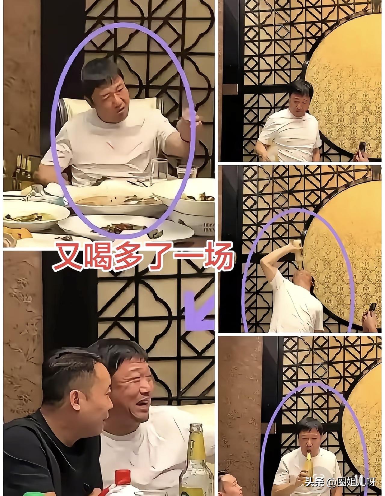 贾冰私人饭局被人偷拍了！
贾冰高高兴兴与贾冰与战友/朋友聚餐，喝多了讲几句脏话，