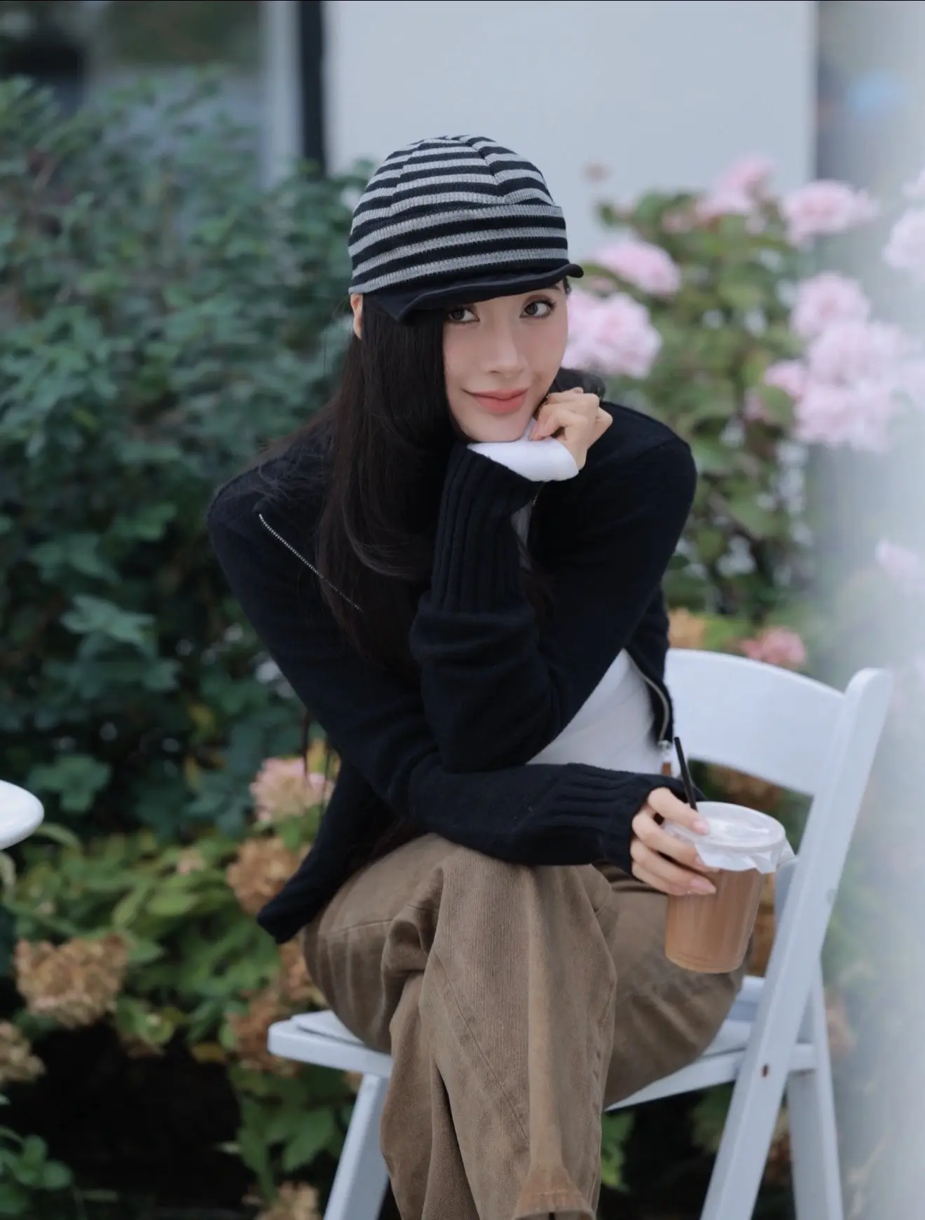 一杯咖啡的快乐。