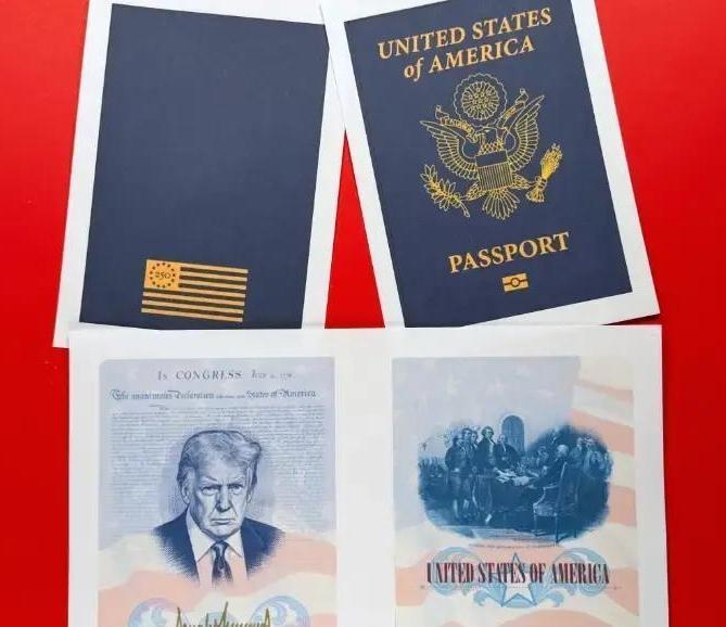 美国将发行印有特朗普肖像的护照这个决定应该是得到了特朗普的默许，从这件匪夷所思的