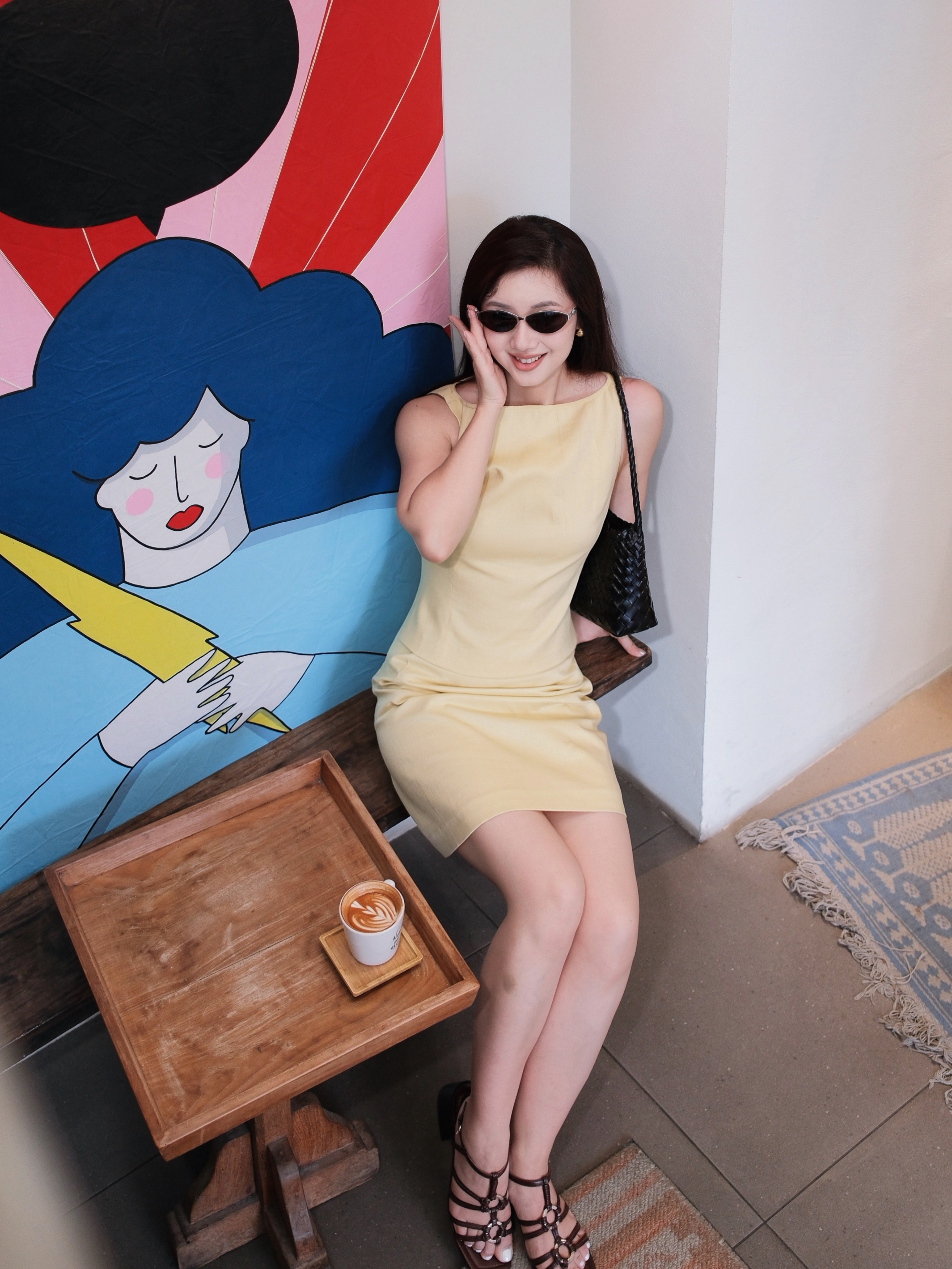 进入酷暑模式了，穿搭基本围绕浅色和亚麻展开～💛🤍谁懂高温天穿搭舒服有多难oo