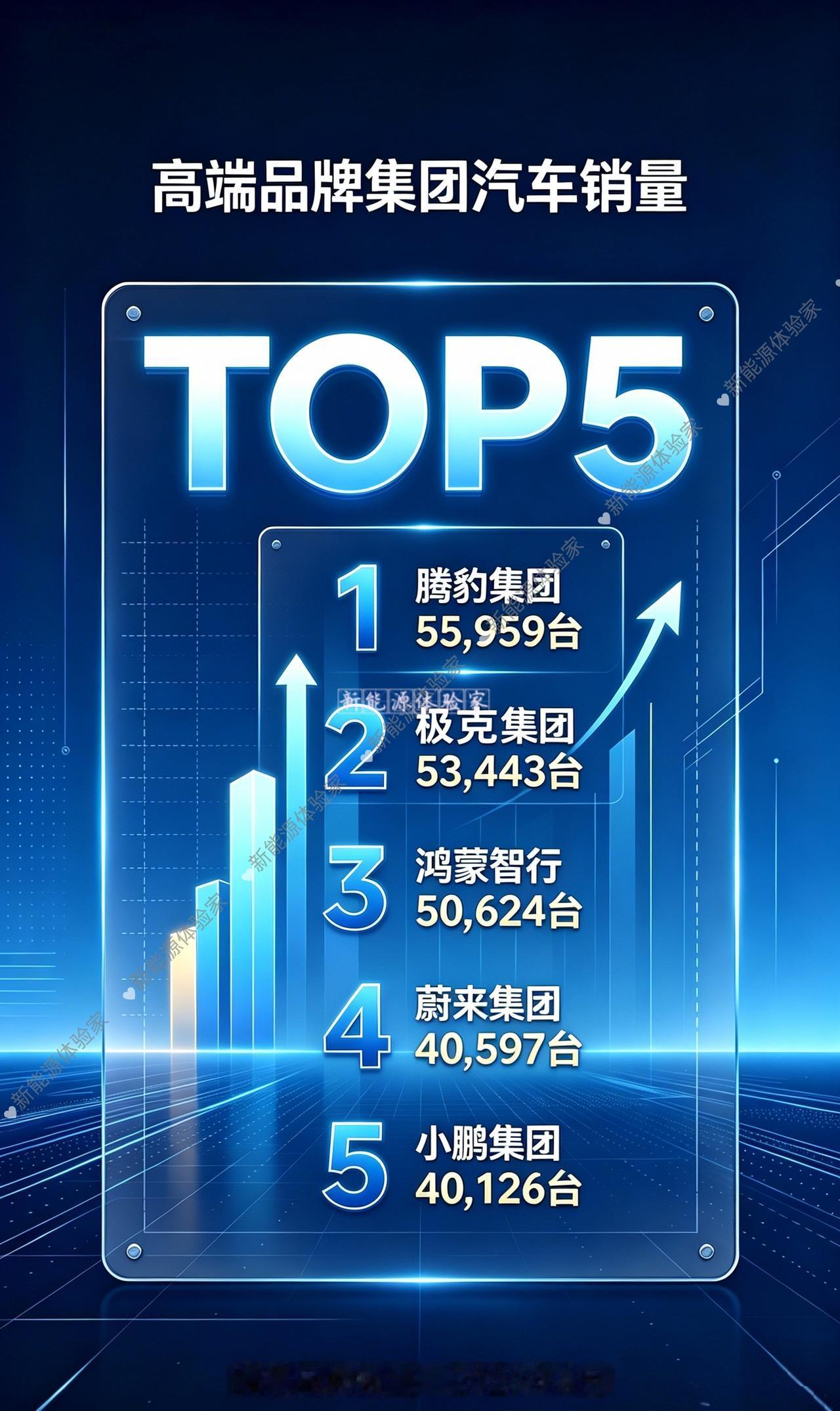 高端品牌集团汽车6月销量TOP5新鲜出炉
腾豹集团(腾势方程豹)55959台强势