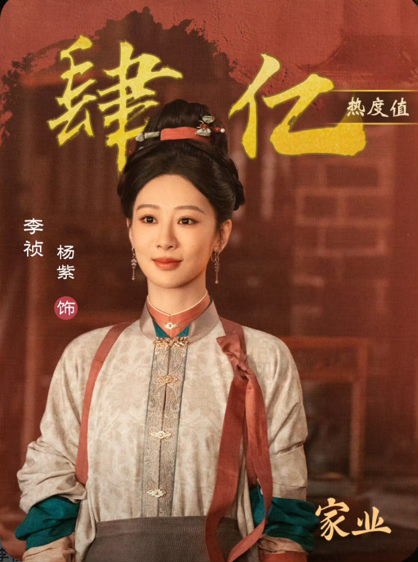 家业收视率李祯加油！李祯好棒！杨紫李祯杨紫
