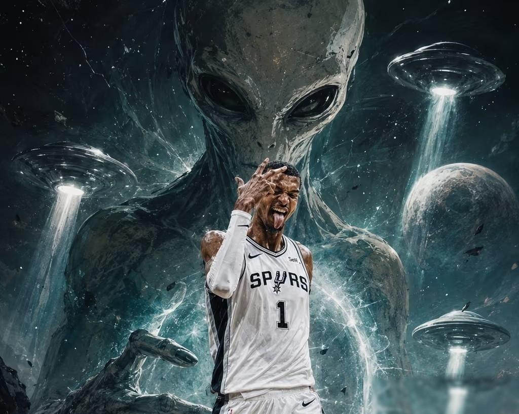 我终于相信，文班亚马是外星人了！以前都说文班亚马属于“外星人”，其实这个略带科幻