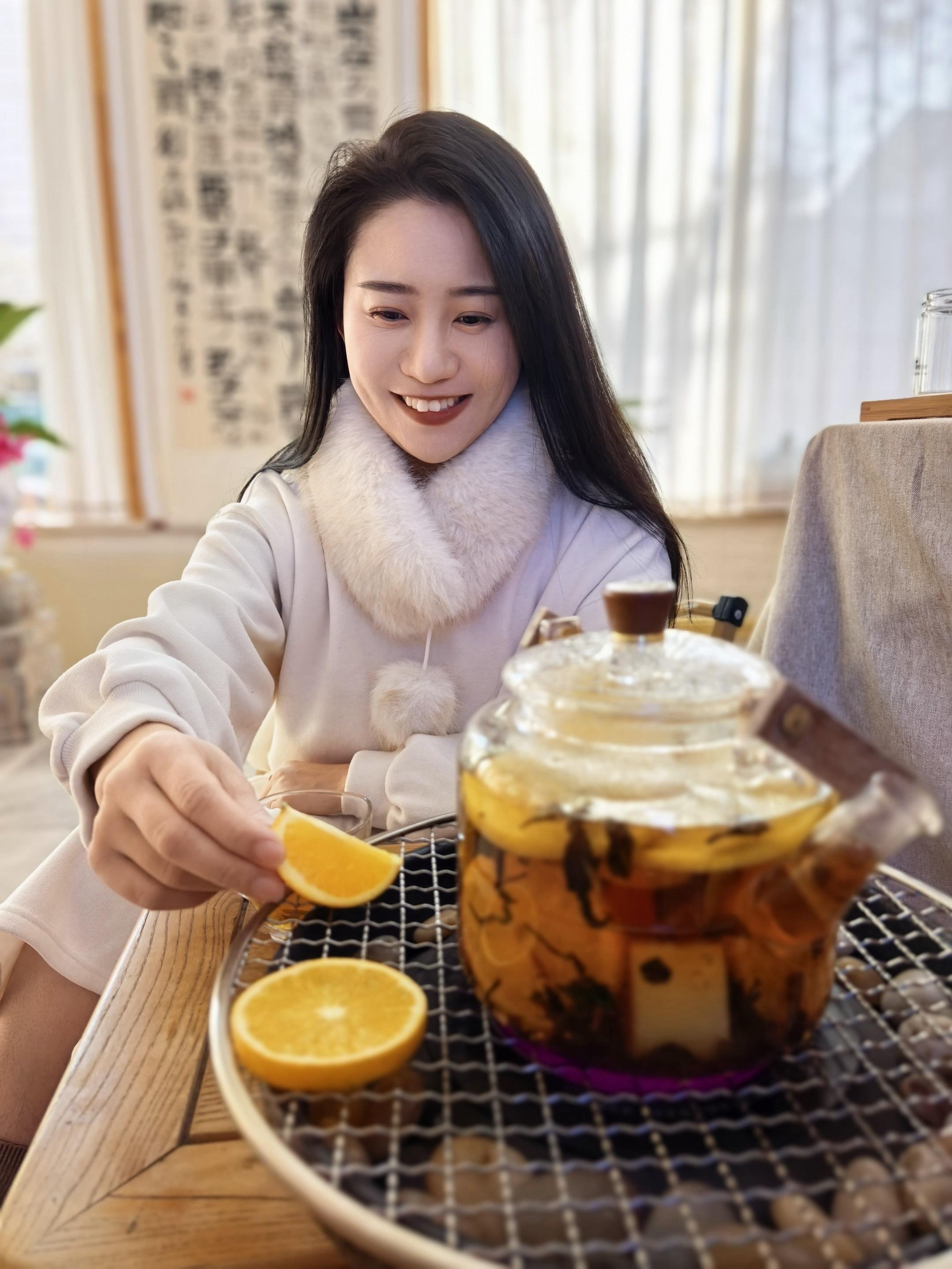 一起来围炉煮茶吖～