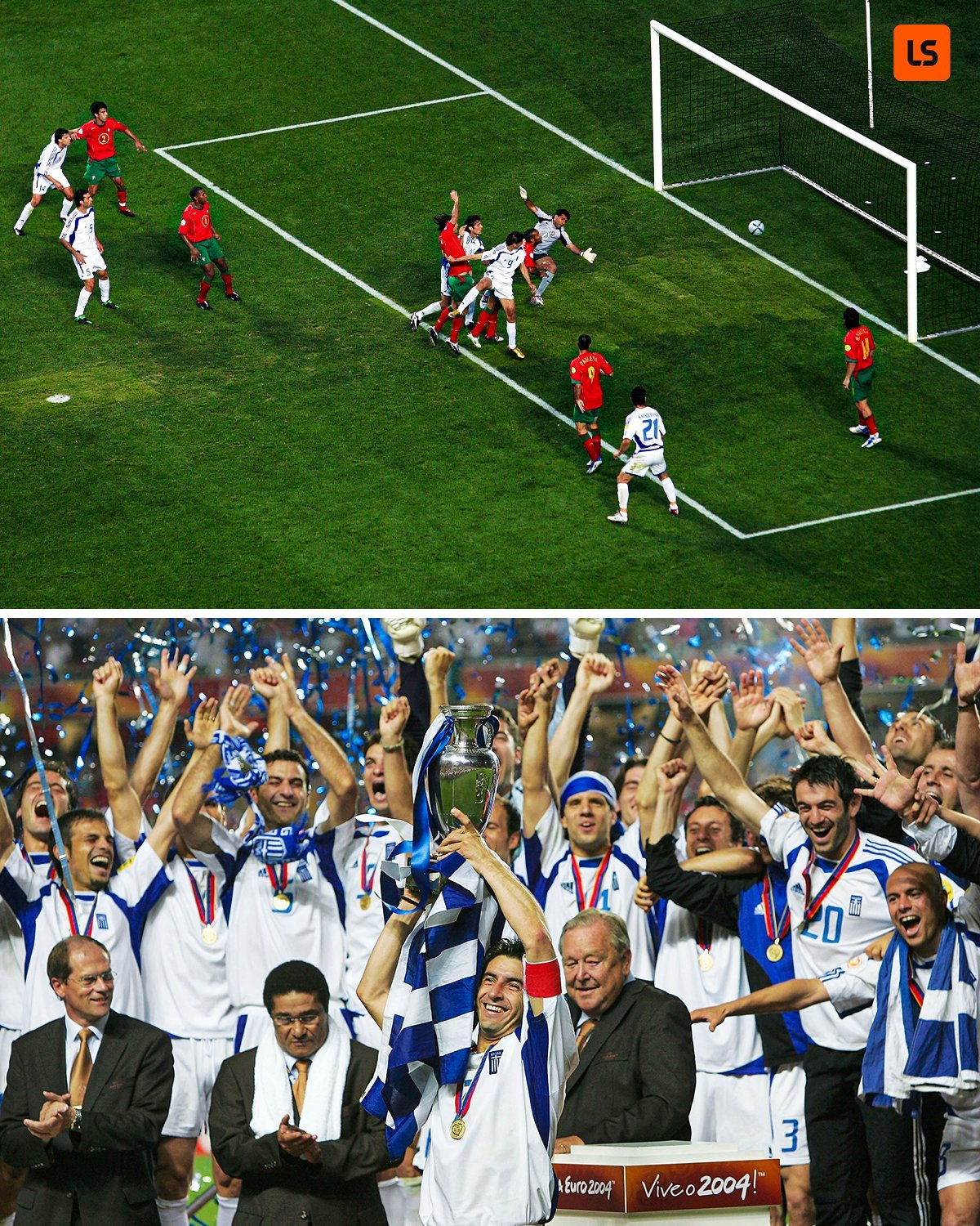 希腊国家队2004年欧洲杯，被讥讽苟着夺冠。然而，雷哈格尔神话，确实提升了希腊队