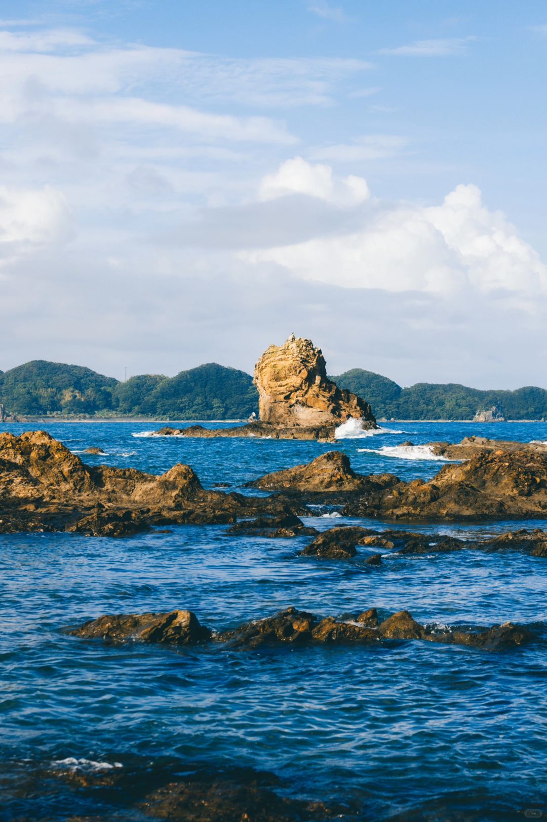 去日本还得是乡下！我独占这一片湛蓝的海🌊