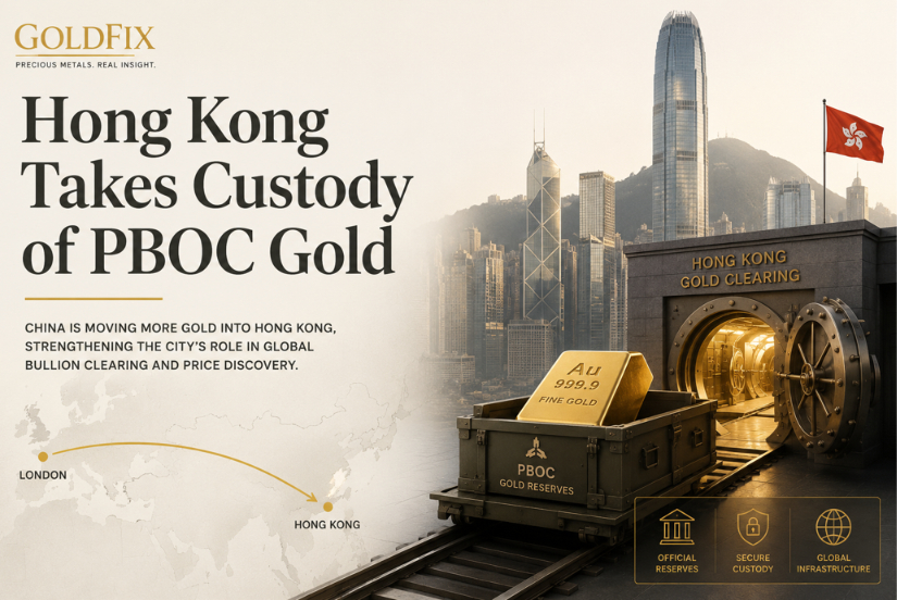 中国正将香港打造成为黄金交易中心，上海与香港内外结合开拓黄金交易市场份额2026