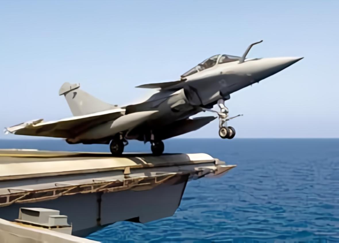 法国“阵风”战斗机“阵风”（Rafale）是法国达索公司研制的一款第四代半战斗机