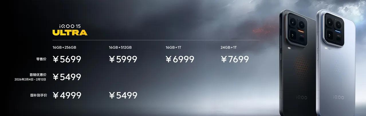 IQOO 15 Ultra比IQOO 15贵了1200区别在哪儿？
①Ultra