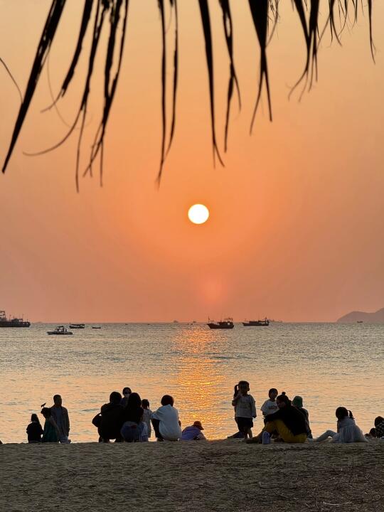 在三亚看了无数个日落🌄…美哭了