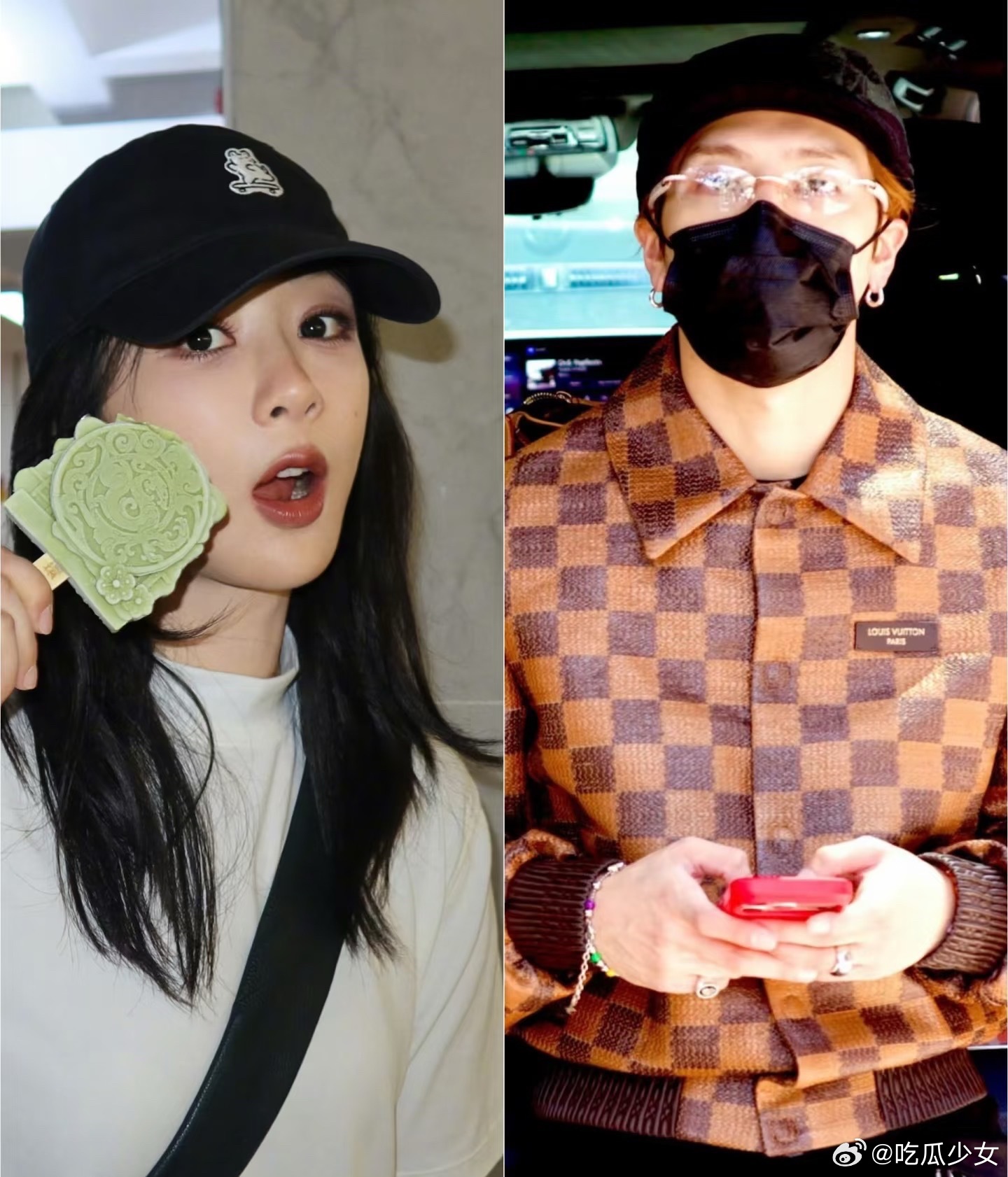 王嘉尔见到杨紫脸和脖子都红了王嘉尔这脸红名场面今天又上热搜了，但我第一反应是：这