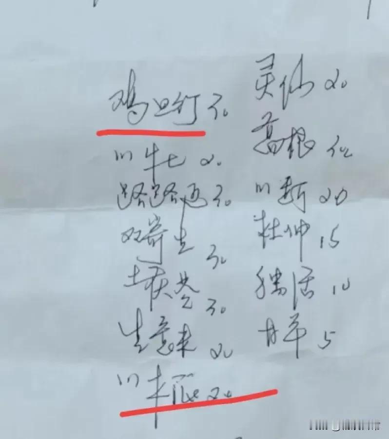 这张药方，一共有十三种中药，你认识几种？能一眼全部认识这个药的是神人，想问一下，
