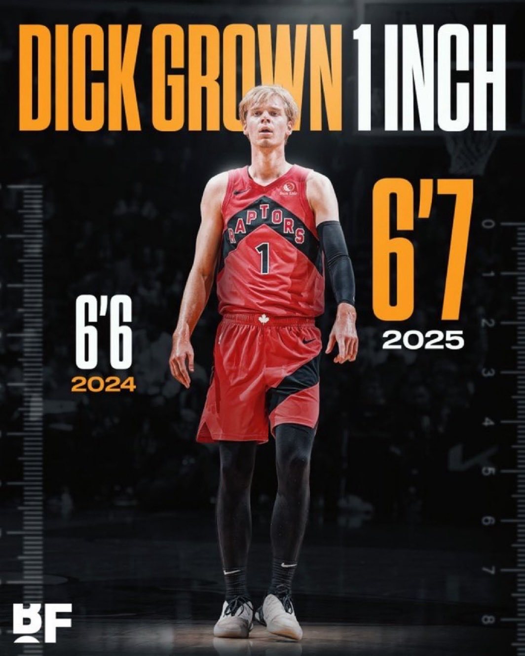 迪克变长了1英寸！nba ​​​