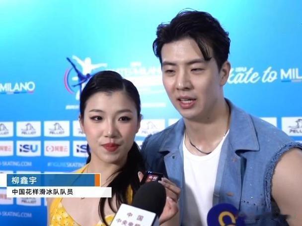 一曲美妙醉人的音乐 ，一副唯美的画面，金童玉女，郎才女貌，配合默契，花样滑冰，动